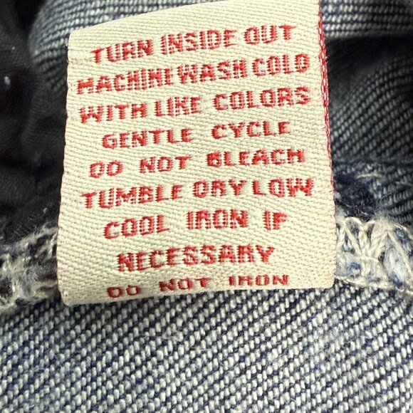 Reba Jeans Womens 8 Blue Bootcut Western Embroidered Rhinestone Stretch 30x30 - Picture 10 of 12